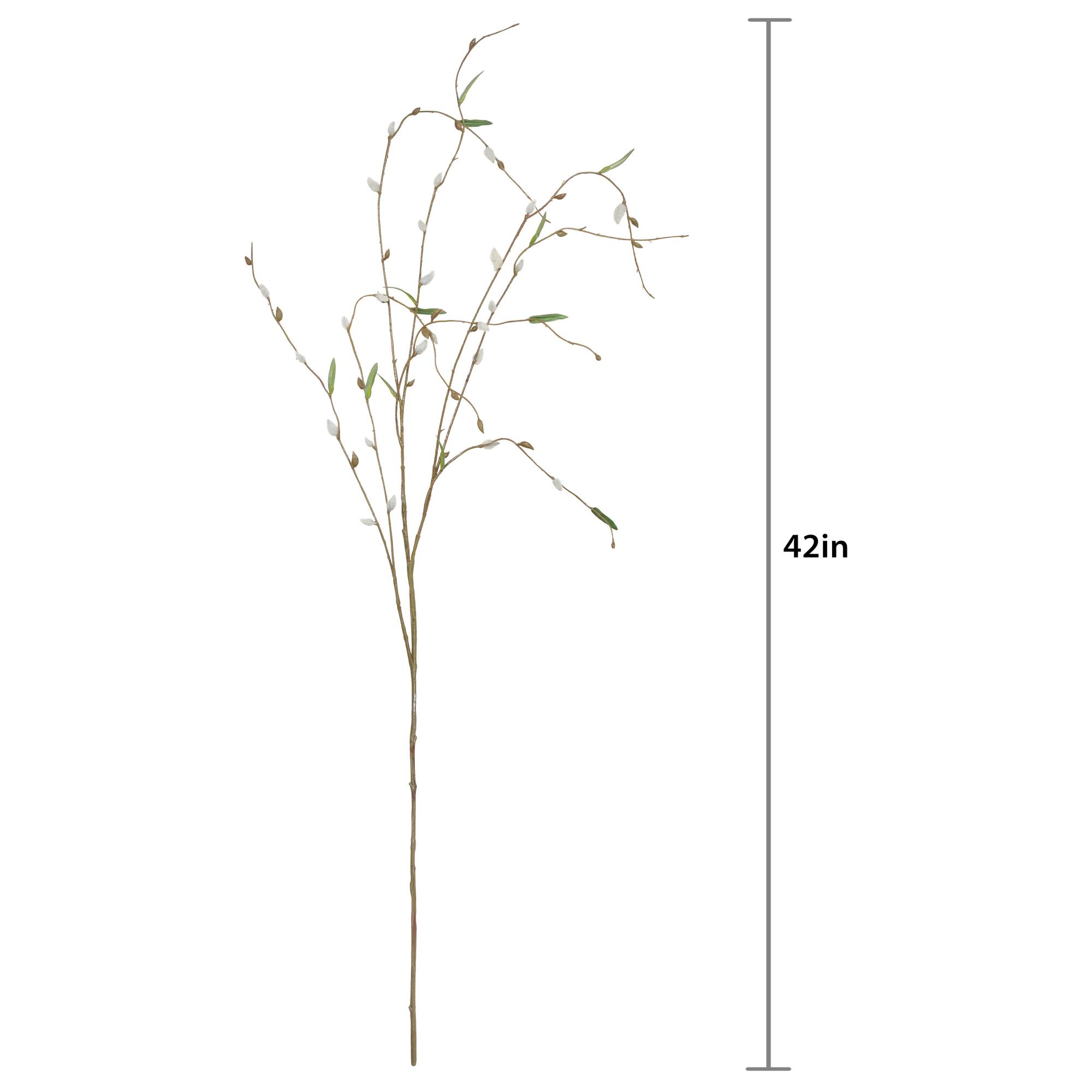 42" Cream Willow Branch Stem by Ashland®